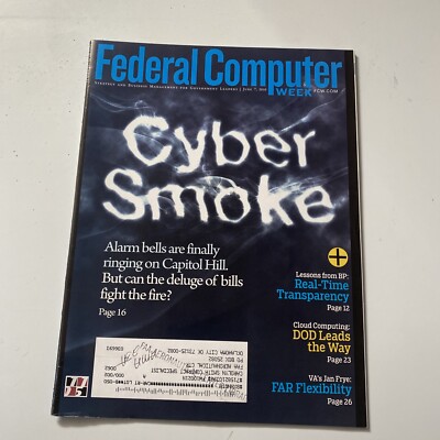 2010 Jun 7 Federal Computer Week Magazine DOD Leads The Way (CP109) | eBay