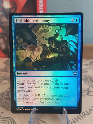 MTG Innistrad Remastered *FOIL* U Forbidden Alchemy #0065