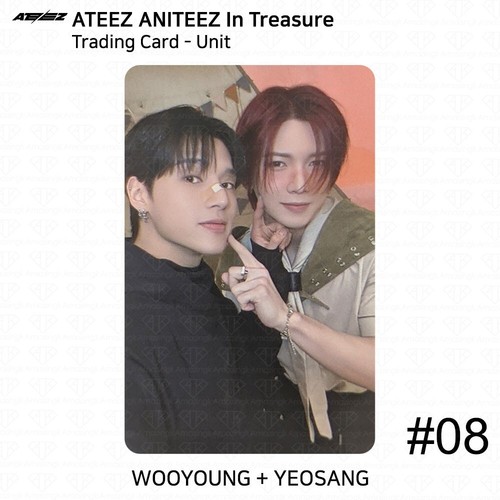 ATEEZ ANITEEZ In Treasure POP UP Official MD Trading Photocard K-POP KPOP - Afbeelding 76 van 95