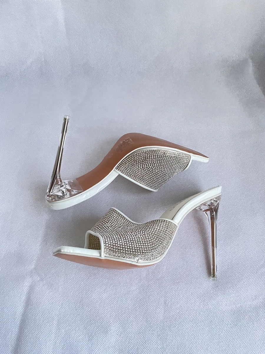 Size 5 shop clear heels
