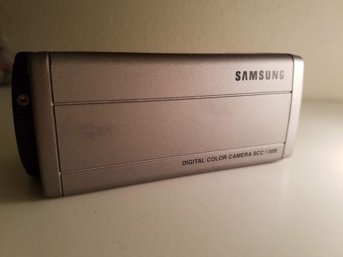 SAMSUNG DIGITAL COLOR CAMERA SCC-130B SURVEILLANCE SECURITY LONG RANGE - Picture 4 of 6
