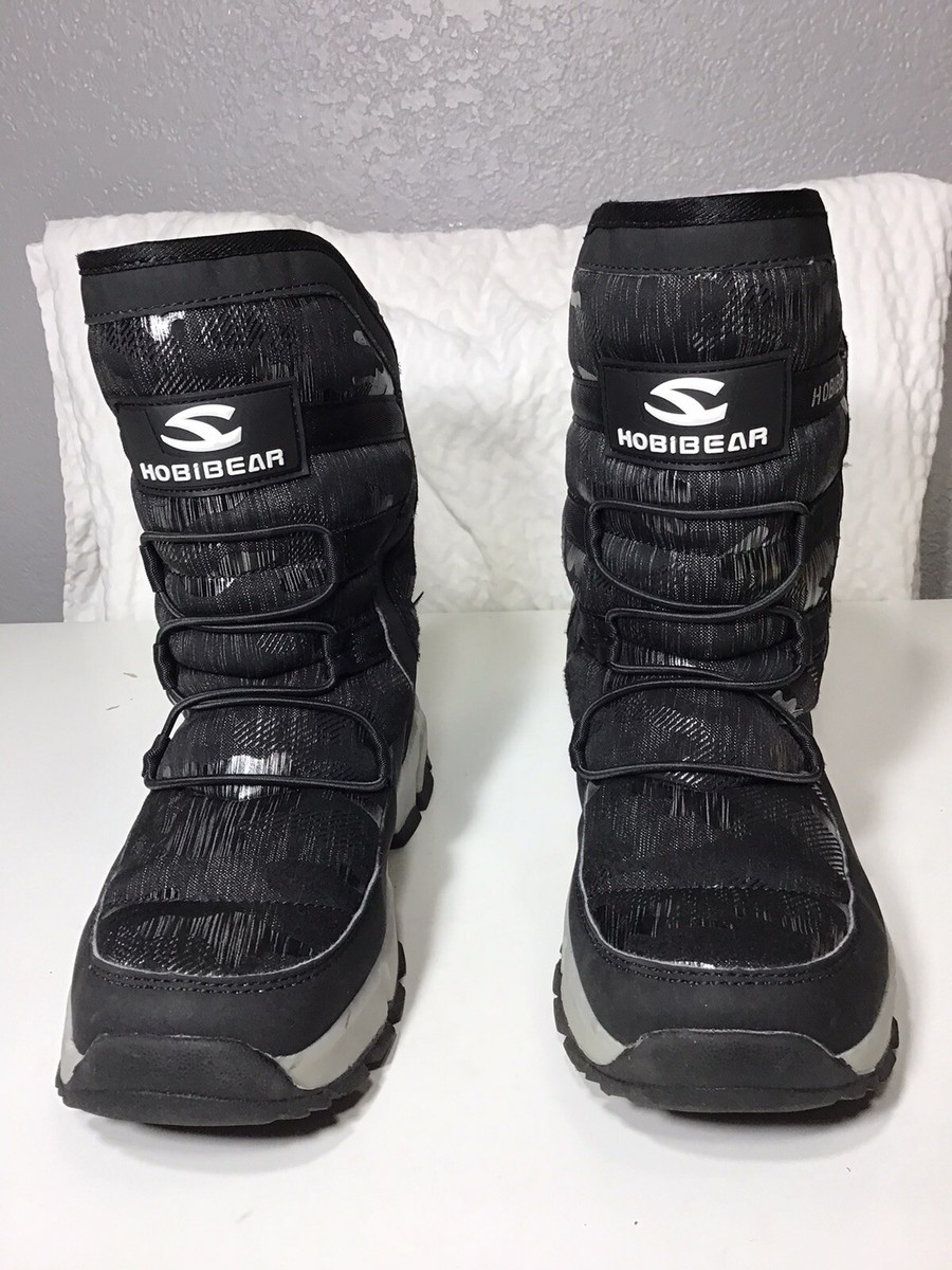 HOBIBEAR SNOW BOOTS WINTER WATERPROOF Slip Resistant Weather- Sz