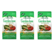 Espoma (#GT4) Organic Garden-Tone Herb & Vegetable Food, 4# Bag (3 Pack)