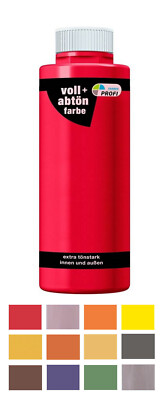 Voll-und Abtönfarbe 500 ml Farbwahl Matt extra tönstark Wände innen und außen FP
