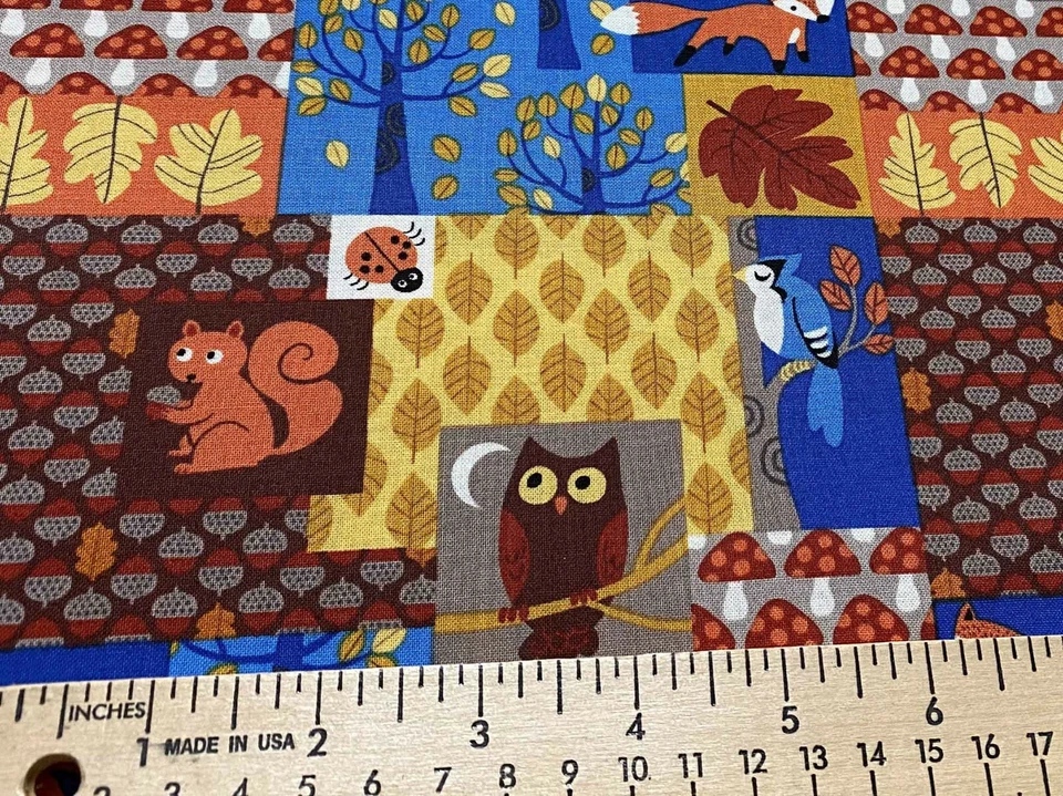 TESOROS ATEMPORALES "BOSQUE NOCTURNO" C3052 Multi por 1/2 yarda Foto 2 de 4