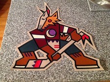 Vintage Nhl Phoenix Coyotes Embroidered Iron On Patch Deadstock New Large 14x15 Vintage Nhl Phoenix Coyotes Embroidered Iron On Patch Deadstock New Large 14x15