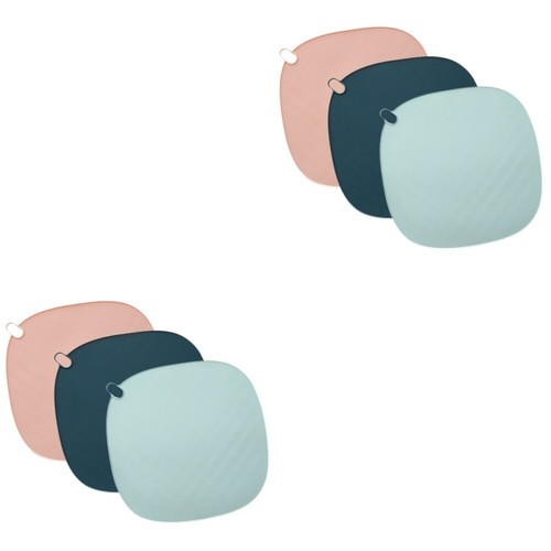 2 Pack Reusable Pot Holder Mat Washable Dining Table Placemats Hot Dish