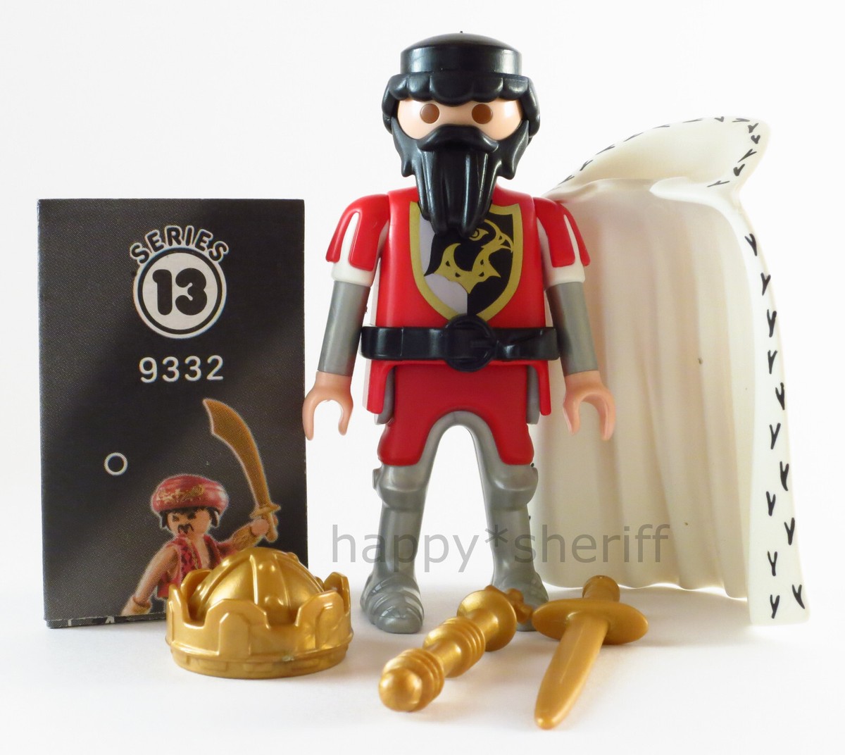 Playmobil King With Sword Mystery Series 13 9332 | eBay
