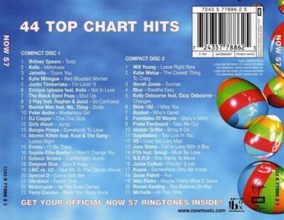 その他 AcuticNotes CD Various - Now That's What I Call Music! 57 (2xCD, Comp) | eBay