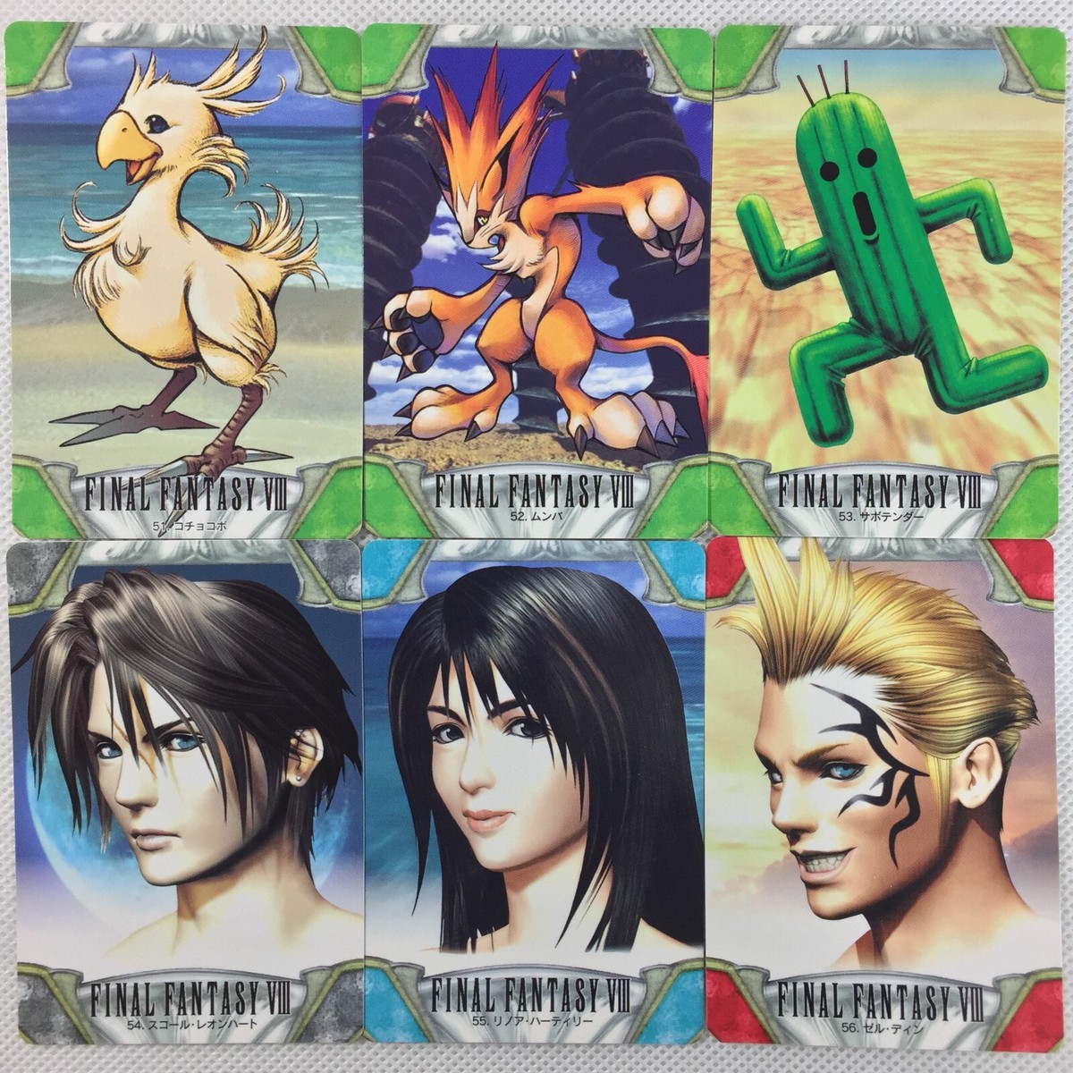 ファイナルファンタジーVIII カードダス100 パート2 BOX Final Fantasy VIII Carddass Part2 36 Regular Cards Complete Bandai