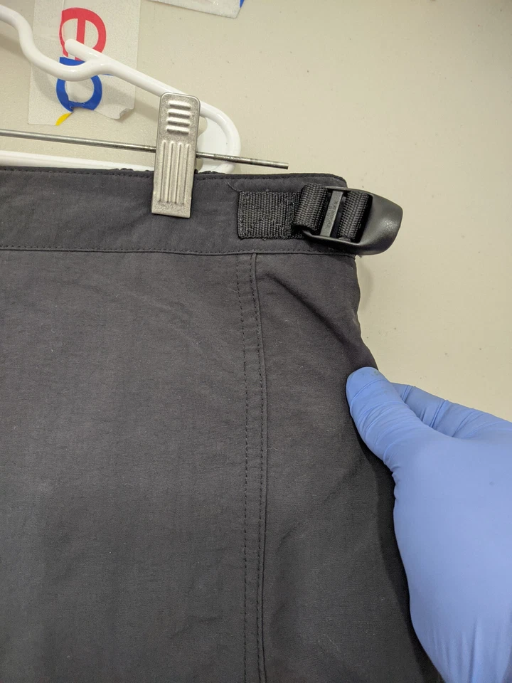 ZOIC SHORTS Mens Large Black Yuba Pad Lined Mountain Biking Cargo Outdoor 10" - Image 4 of 4