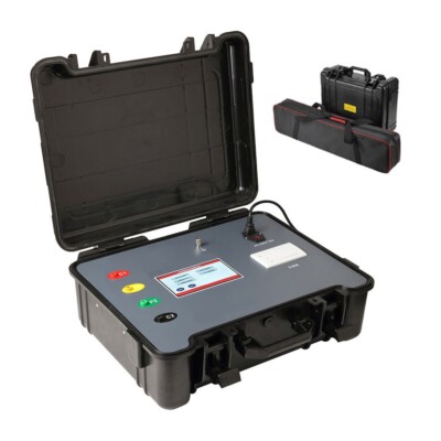 Digital Large-scale Ground Network Tester 5A 400V Full Touch Screen Operation