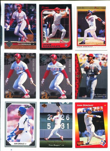 Lote de 171 tarjetas #C Rangers Evan Carter X20, González, Rodríguez, Ryan, Odor, Rookie - Imagen 6 de 19