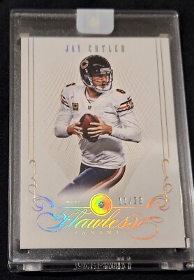 2014 PANINI FLAWLESS JAY CUTLER DIAMOND BASE # d 11/20 STILL SEALED SP CHICAGO