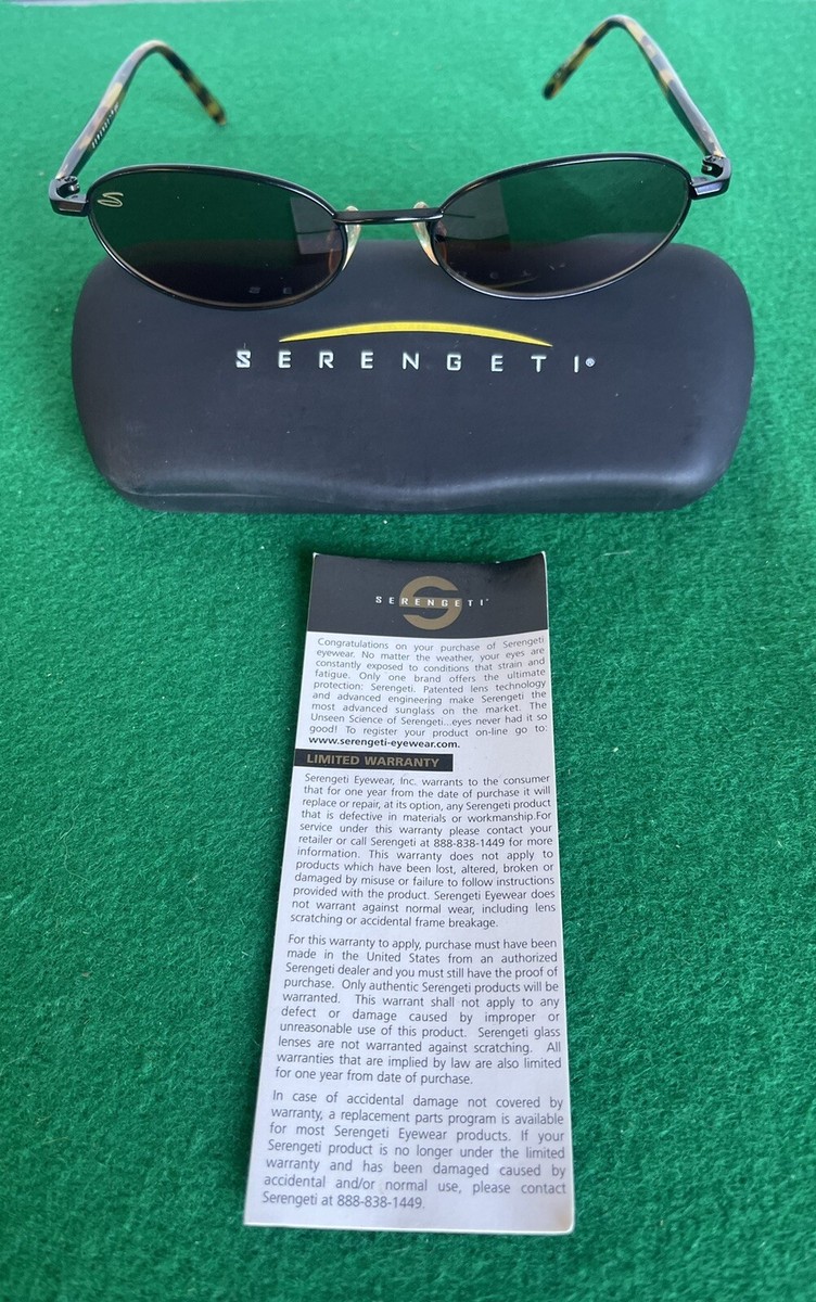 Vintage Serengeti 6747 Tortoise Shell Sunglasses Non  display picture 3
