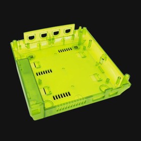 Replacement Casing / Shell / Case for Sega Dreamcast Console - Transparent Green