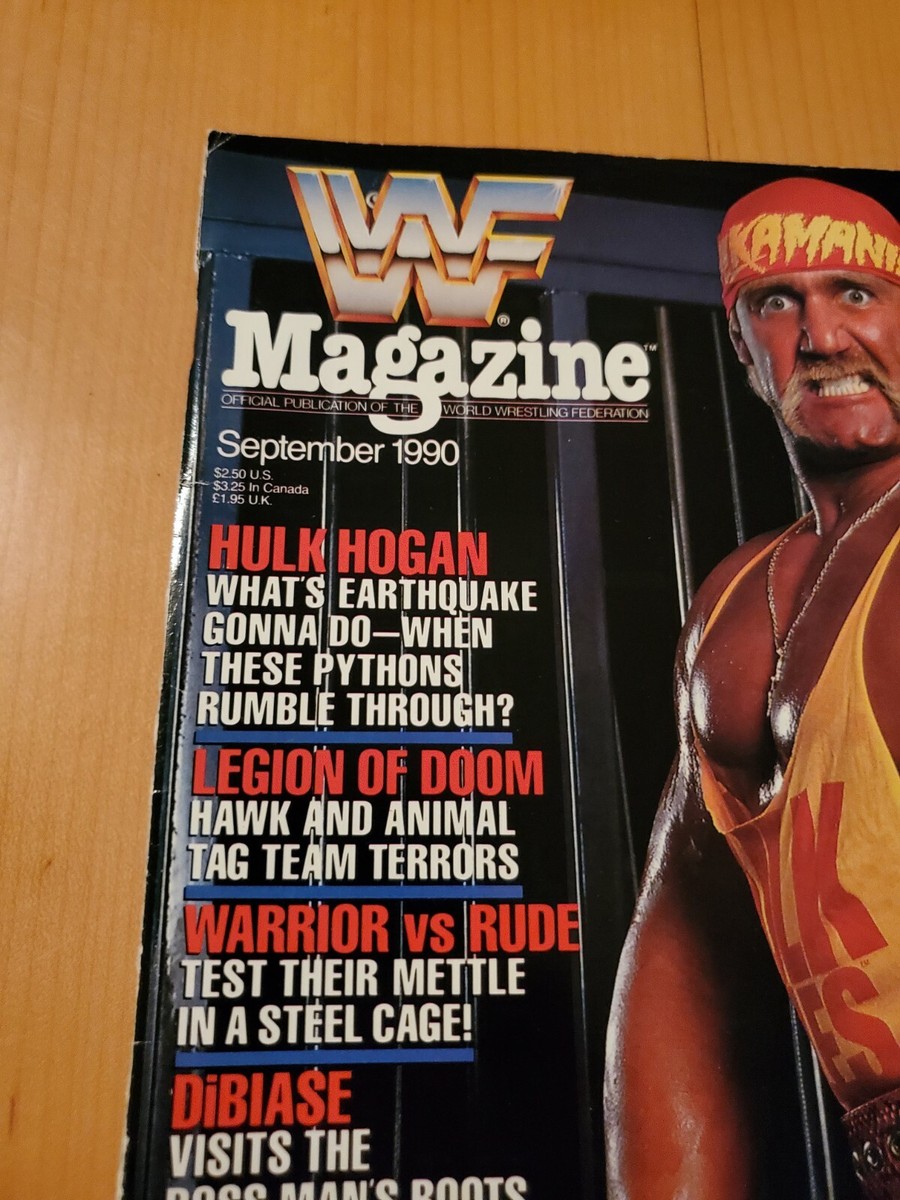 WWF Magazine 1990年9月号 WWF Magazine 1990年9月号 WWF Magazine 1990年9月号 - メルカリ