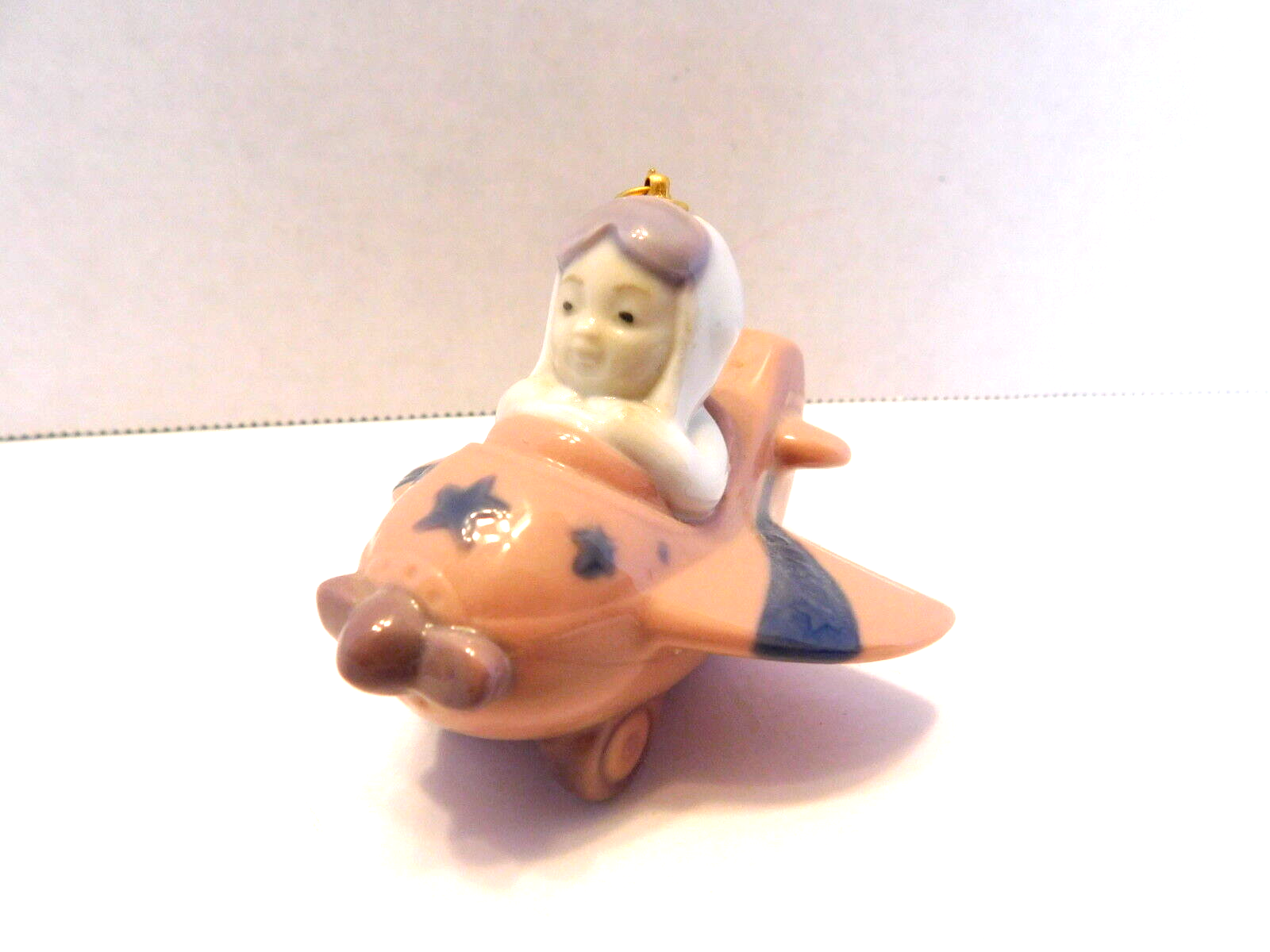リヤドロ Lladro 6343 Little Aviator Ornament NIB｜人形