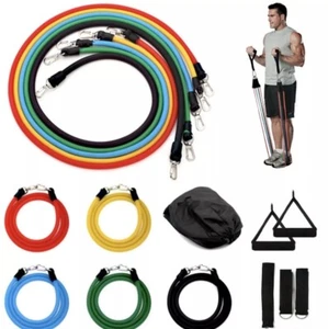 RESISTANCE BANDS Exercice Physio Accueil Fitness Sports Récupération Latex Tube Set