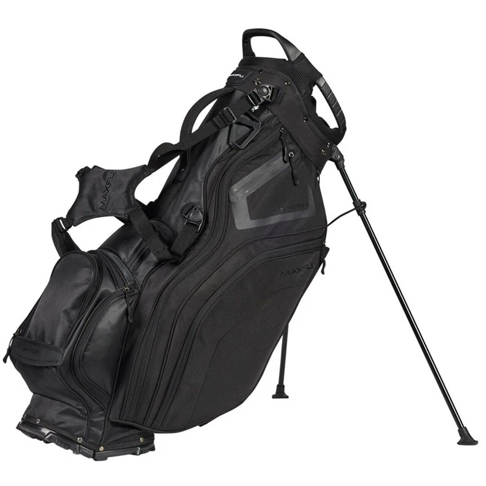 Maxfli Honors+Bolsa Suporte para Taco de Golfe Preta 14 Vias Divisória 11 Bolsos 300D Construct - Imagem 2 de 2