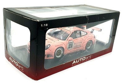 ミニカー AUTOart Porsche 911 (1996) GT3 RSR 1/18 AUTOart Porsche 911 996 GT3RS White From Japan Model