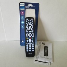 Philips Universal Remote 8 Devices Backlit Instructions Code List SRP9448C/27
