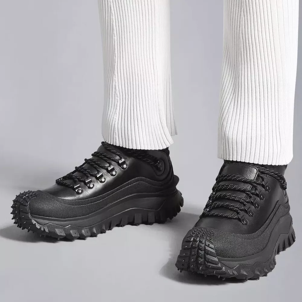 MONCLER M2200 TRAILGRIP GTX High Ankle Boot Trainer Sneaker Apres Ski 38 Us8 Uk5