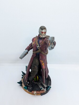 Star Lord Guardians Of The Galaxy 3D gedrucktes handbemaltes Modell 10 cm/4 Zoll groß