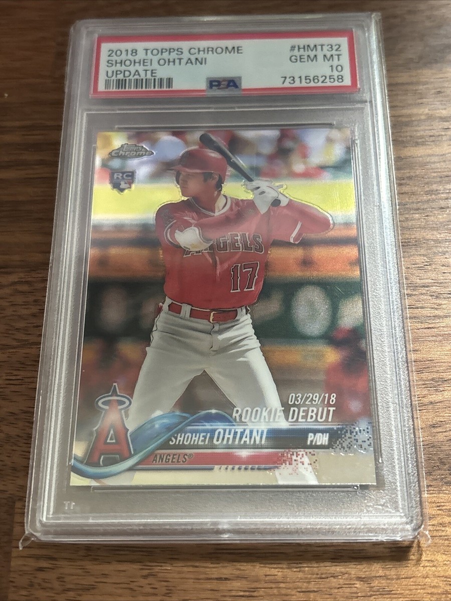 🔥 Shohei Ohtani RC - 2018 Topps Chrome Update Rookie Debut