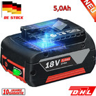  Für Bosch 18V Ersatz Akkupack GBA GSH GBH 18 Volt 5,0Ah BAT618 BAT609 BAT620 DE