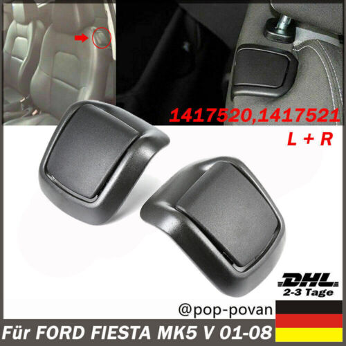 2x Griff Sitz Kippen Entriegelung Hebel Links Rechts Für Ford Fiesta V Jd Jh - Bild 1 von 12