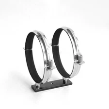 1pcs Astronomical Telescope Universal Hoops Tripod Bracket Metal Plate Hoop