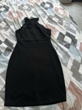 Black Mini Mesh Dress For Women