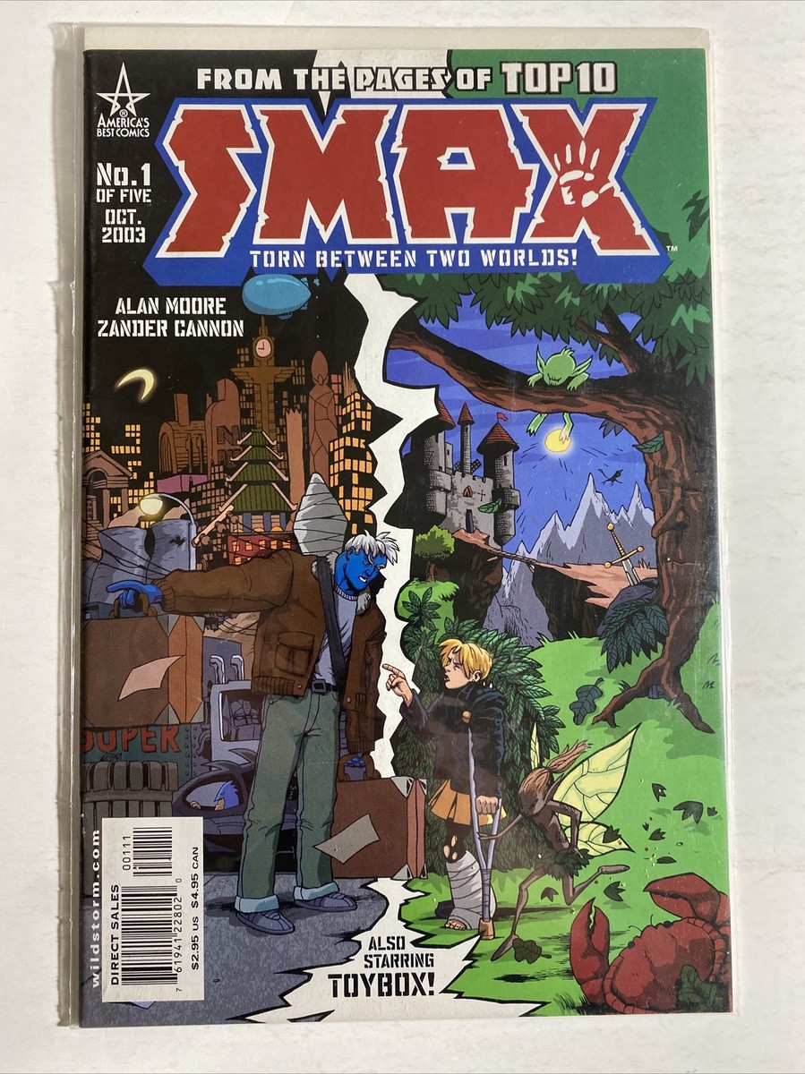 アラン・ムーア　セット　トップ10 SMAX 1-5 (2003 ABC) ALAN MOORE, Zander Cannon Top 10 - 2 3 4