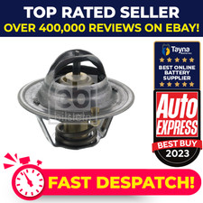 Coolant Thermostat fits FORD SIERRA Mk2 1.8 87 to 92 6163559 95WM8575AA 6994257