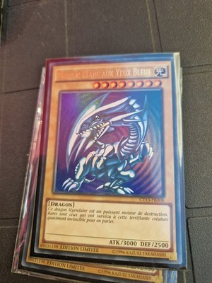 White Dragon with Blue Eyes CT13 fr008 Ultra Rare VF