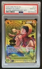 2025 One Piece Monkey D Luffy JP 2nd Anniversary SR #ST13-015 PSA 10