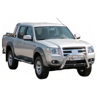FrontbüGel FrontschutzbüGel FüR Ford Ranger 2007-2009 ø76Mm Stahl Silber Schutz