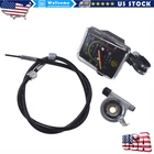 26" Wheel Vintage Universal Bicycle Bike Speedometer Motorized Mechanical