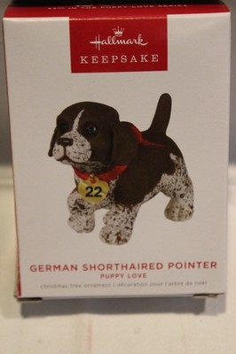 Hallmark Series Ornament Puppy Love #32 German Shorthaired Pointer 2022 Dog NEW