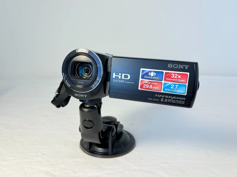 Sony Kamera HDR CX220 Full HD Camcorder Handycam 32x optischer Zoom mit OVP - Bild 2 von 4