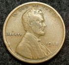 1918-P Lincoln Cent, Wheat Reverse - Philadelphia Mint — photo 1