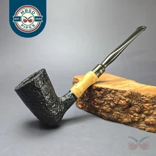 Stanwell c.1960s Hand Made Bamboo Nefertiti Estate Briar Pipe, Unsmoked