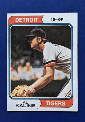 1974 Topps - Al Kaline HOF #215 - Detroit Tigers VGEX/EX