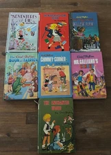 Enid Blyton Book Bundle x 7 . See Description For Titles. Hardback 70's and 80's