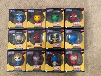 Funko Dorbz Marvel Series 1 Complete Set Brand New Lot of 12