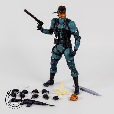 Max Factory figma 243 Metal Gear Solid 2 Solid Snake Figur MGS2 ver No Box
