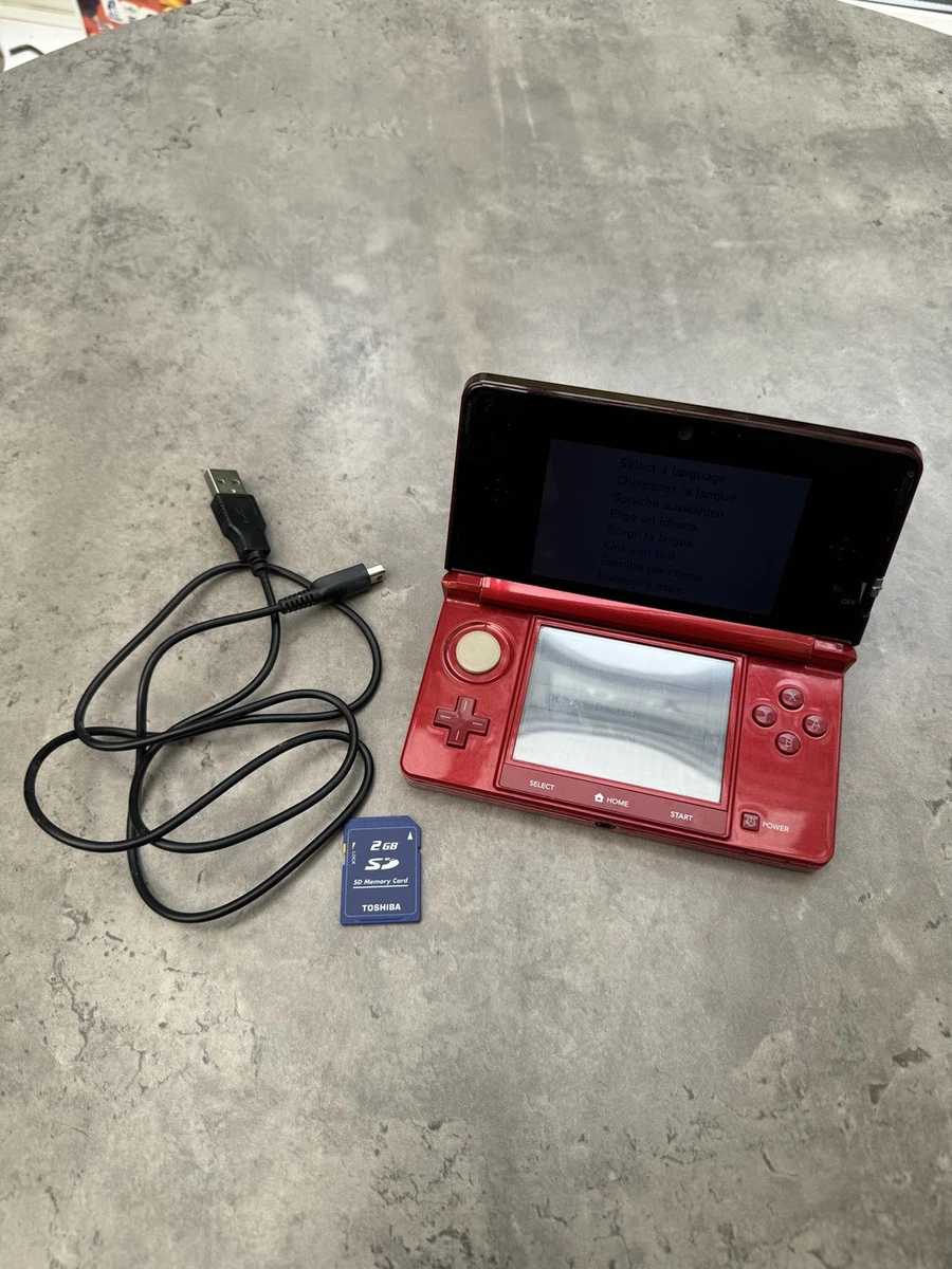 Nintendo 3ds Metallic Red for sale | eBay UK