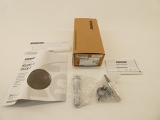 Shure MX395 AL/O-LED Microflex Boundary Microphone Aluminum - NEW Surplus 