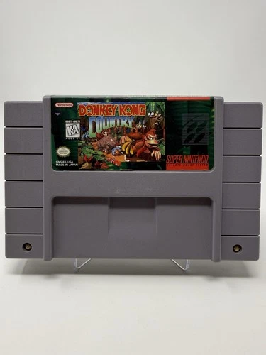 Donkey Kong Country SNES Tested & Working Authentic Cartridge Only